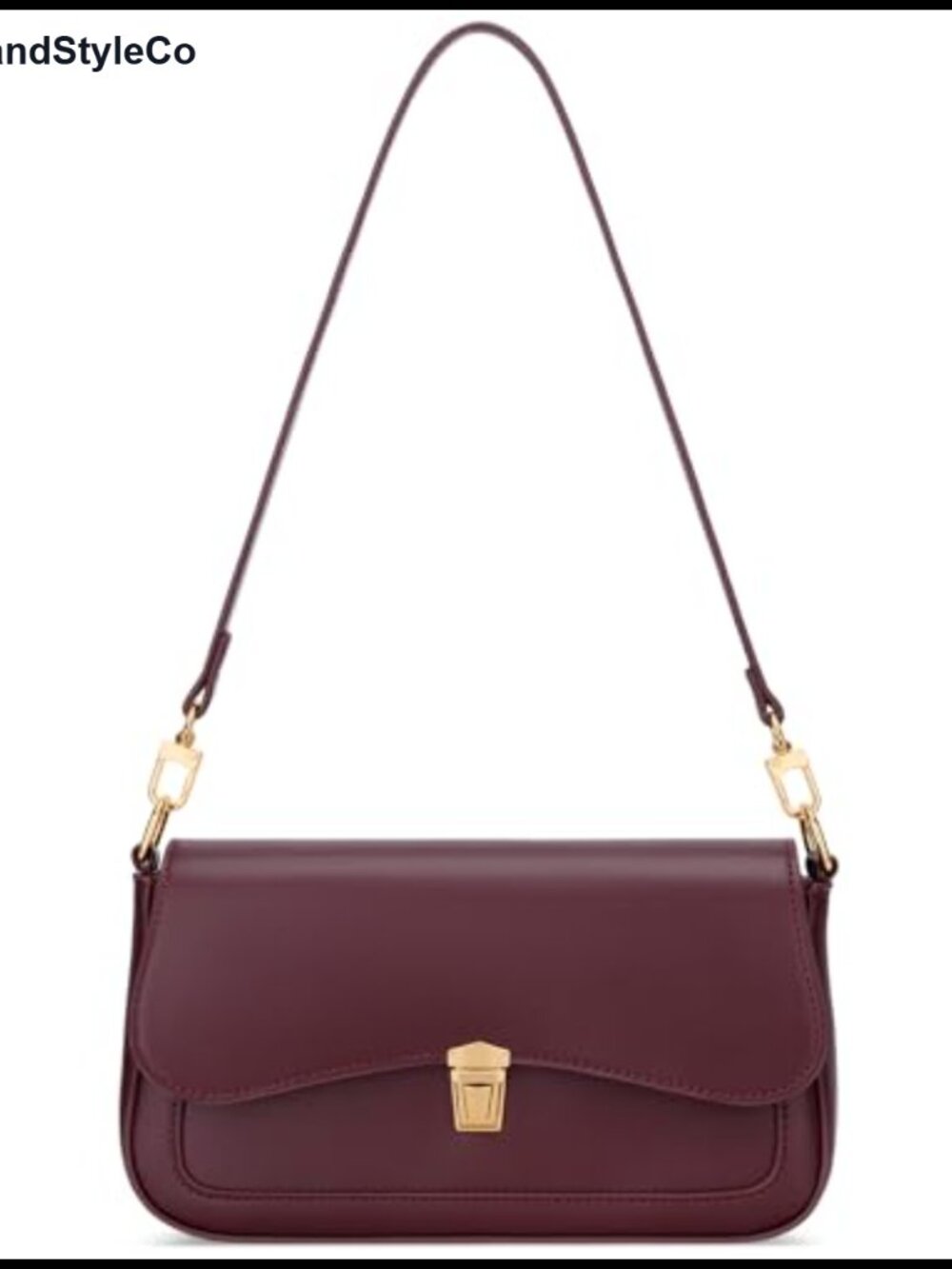 KKXIU Small PU Leather Shoulder Bag Cute Hobo Mini Clutch Purse